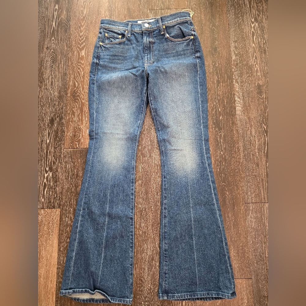 New MOTHER SUPERIOR blue jeans SIZE 27 - Picture 3 of 15
